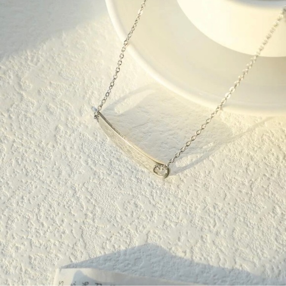 Revolve ID Bar Necklace - Picture 3 of 5